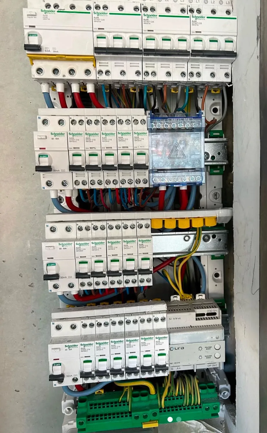Tableaux électriques - réalisation ECOLEC ÉNERGIE